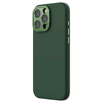iPhone 16 Pro Max Nillkin LensWing Pro flydende silikone cover - MagSafe-kompatibel - Grøn