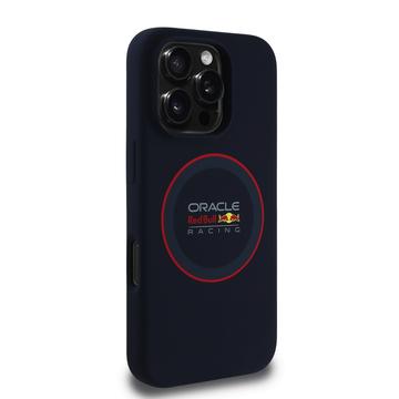 iPhone 16 Pro Max Oracle Red Bull Racing Red Ring MagSafe Cover af flydende silikone - Flåde