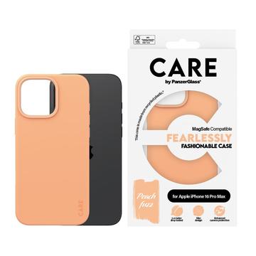 iPhone 16 Pro Max PanzerGlass Care Fearlessly Fashionable Cover - MagSafe-kompatibel - Fersken