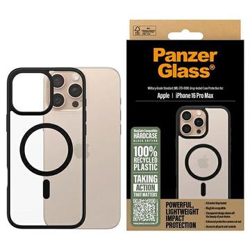 iPhone 16 Pro Max PanzerGlass HardCase MagSafe-kompatibel Cover - Sort / Gennemsigtig
