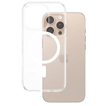 iPhone 16 Pro Max PanzerGlass HardCase MagSafe-kompatibel Cover - Hvid / Gennemsigtig