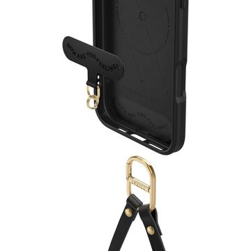 iPhone 16 Pro Max Spigen Cyrill Kajuk Classic Charm Mag-etui med rem - Sort