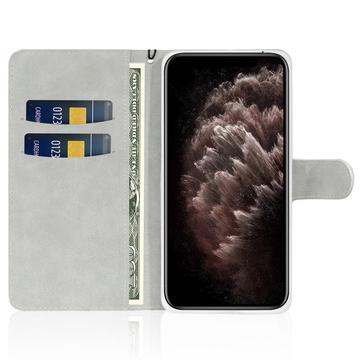 iPhone 16 Pro Max Stilfuldt glitterpungetui - guld