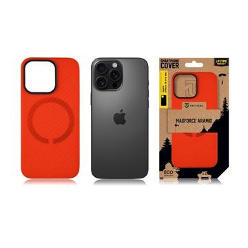 iPhone 16 Pro Max Tactical MagForce Aramid Bloody Mary Limited Edition Cover - Rød