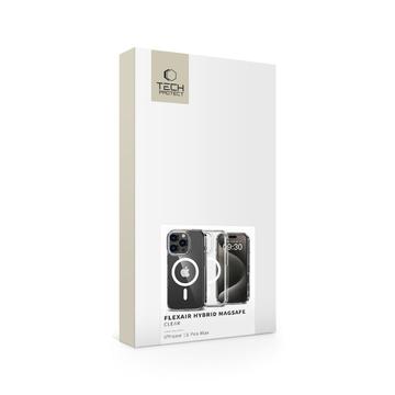 iPhone 16 Pro Max Tech-Protect Flexair Magnetisk Hybrid Cover - Gennemsigtig