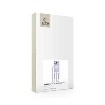 iPhone 16 Pro Max Tech-Protect MagNecklace MagSafe Cover - Lavendel