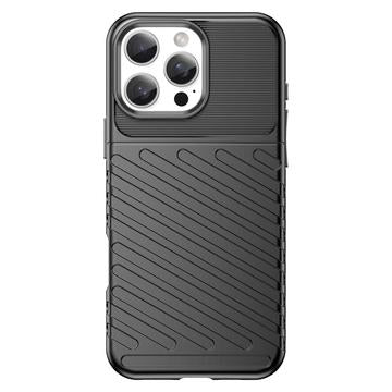 iPhone 16 Pro Max Thunder Series TPU Cover - Sort