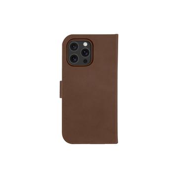 iPhone 16 Pro Max dbramante1928 Lynge MagSafe 2-i-1 pung læderetui - Tan