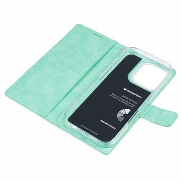 iPhone 16 Pro Mercury Goospery Blue Moon Pung etui - Cyan