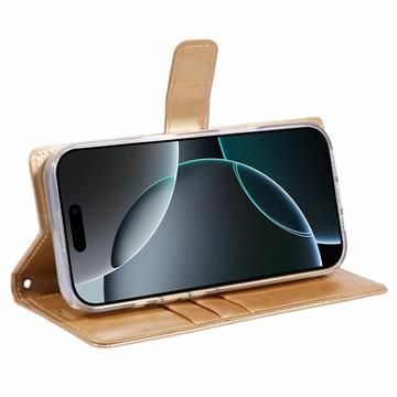 iPhone 16 Pro Mercury Goospery Blue Moon Pungetui - guld