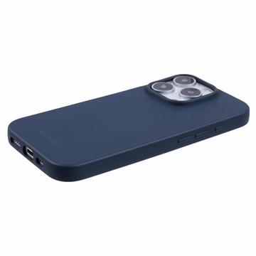 iPhone 16 Pro Mercury Goospery Soft Feeling Cover - mørkeblå