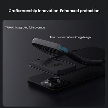 iPhone 16 Pro Nillkin CamShield Pro Hybrid Cover - Blå