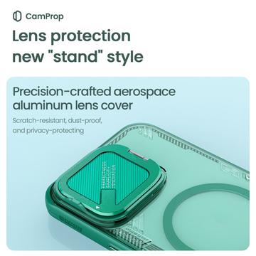 iPhone 16 Pro Nillkin IceBlade Prop Magnetisk Cover - MagSafe-kompatibel, skydelåg til linse - Grøn