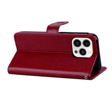 iPhone 16 Pro Ugle Rhinsten Pung - Rød