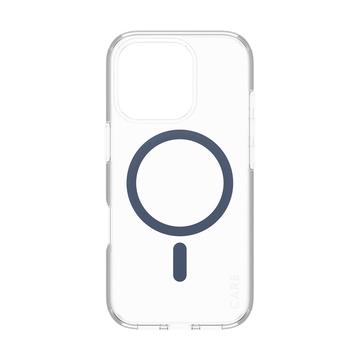 iPhone 16 Pro PanzerGlass Care Transparent Urban Combat Cover - MagSafe-kompatibel - Blå