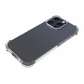 iPhone 16 Pro Stødsikkert TPU Cover - Gennemsigtig