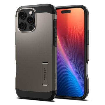 iPhone 16 Pro Spigen Tough Armor Mag Cover - Pistolmetal