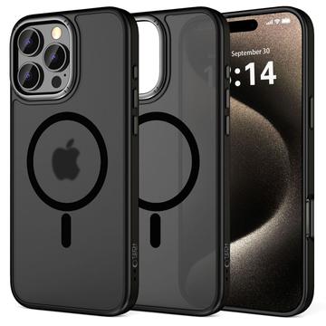 iPhone 16 Pro Tech-Protect MagEdge Cover - MagSafe-kompatibel - mat sort / gunmetal