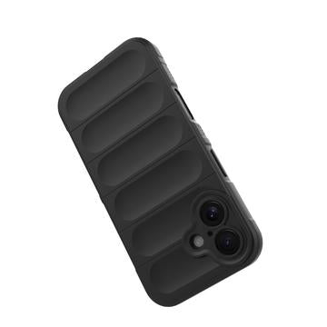 iPhone 16 Rugged TPU Cover - Sort