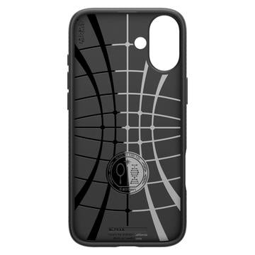 iPhone 16 Spigen Liquid Air TPU Cover - Sort