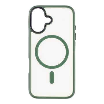 iPhone 16 Tactical MagForce Hyperstealth Hybrid Cover - Skovgrøn