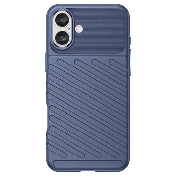 iPhone 16 Thunder Series TPU Cover - Blå