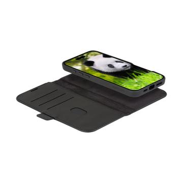 iPhone 16 dbramante1928 Lynge MagSafe 2-i-1 pung læderetui - sort