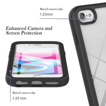 iPhone 16e/17e 360 Beskyttelse Cover - Sort / Klar