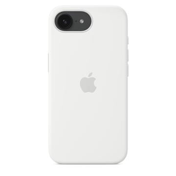 iPhone 16e Apple Silikone Cover MD3P4ZM/A - Hvid