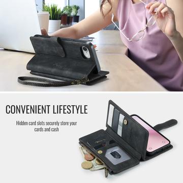 iPhone 16e/17e Caseme C30 Multifunktionel Pung - Sort