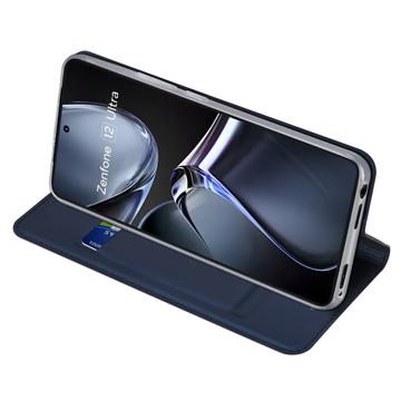 Asus Zenfone 12 Ultra Dux Ducis Skin Pro Flip Cover - Blå