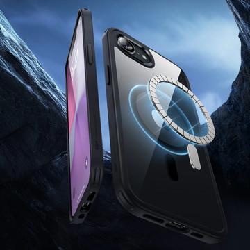 iPhone 16e/17e ESR CH HaloLock Mag Hybrid Cover - Klar / Sort