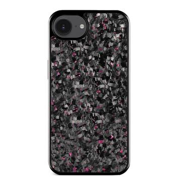 iPhone 16e/17e Smedet Tekstur Hybrid Cover - Pink