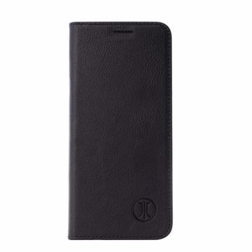 iPhone 16e/17e JT Berlin BookCase Tegel Flip Lædercover - Sort