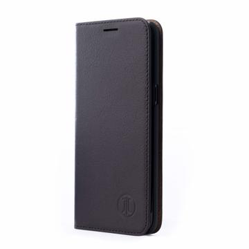 iPhone 16e/17e JT Berlin BookCase Tegel Flip Lædercover - Sort