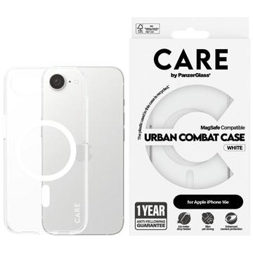 iPhone 16e/17e PanzerGlass Care Urban Combat Cover - MagSafe-kompatibel - Hvid