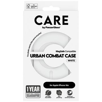 iPhone 16e/17e PanzerGlass Care Urban Combat Cover - MagSafe-kompatibel - Hvid