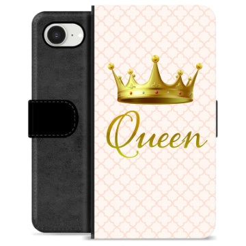 iPhone 16e Premium Flip Cover med Pung - Dronning