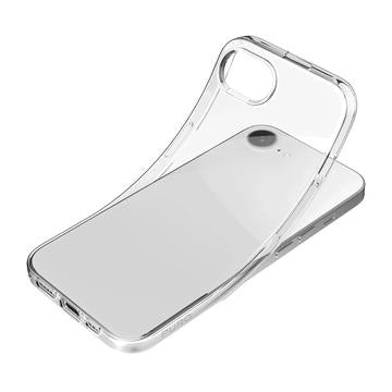 iPhone 16e/17e Puro 0.3 Nude TPU Cover - Gennemsigtig