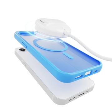 iPhone 16e/17e Puro Gradient Hybrid Cover - MagSafe-kompatibelt - Blå