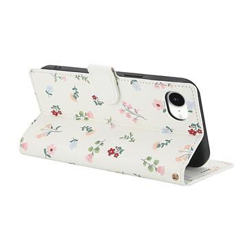 iPhone 16e/17e Rhombisk Blomsterpung - Roser