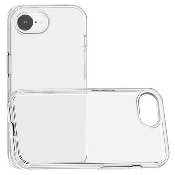 iPhone 16e/17e Ridsefast Hybrid Cover - Gennemsigtig