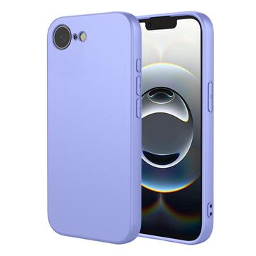 iPhone 16e/17e Stødsikkert Silikone Cover - lilla