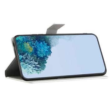 iPhone 16e/17e Style Series Pung Taske - Pink Blomster