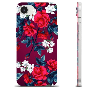 iPhone 16e TPU Cover - Vintage Blomster