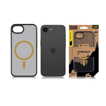 iPhone 16e/17e Tactical MagForce Hyperstealth 2.0 MagSafe Cover - Sort / Gul