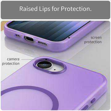 iPhone 16e/17e UltraGuard Matte MagSafe Cover - mørk lilla
