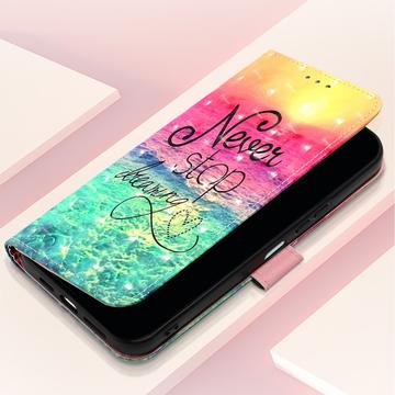 iPhone Air Wonder Series Pung - Stop aldrig med at drømme