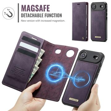 iPhone Air Caseme C49 2-i-1 aftagelig pungetui - MagSafe-kompatibel, RFID - Lilla