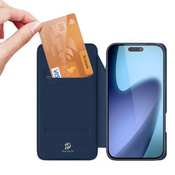 iPhone Air Dux Ducis Skin Pro Flip Cover - Blå